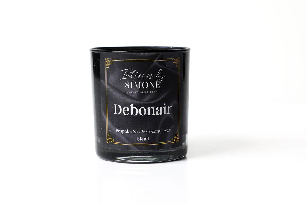 DEBONAIR 11 oz luxury candle with eucalyptus and lavender notes